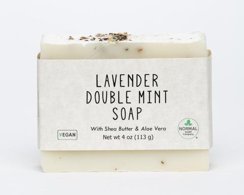 Lavender Double Mint Handmade Soap