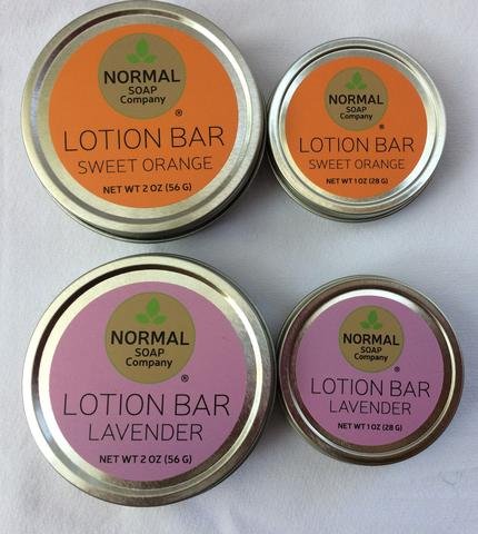 Organic Beeswax Lotion Bar - featuring Mango Butter, Meadowfoam Seed Oil and Organic Essential Oils