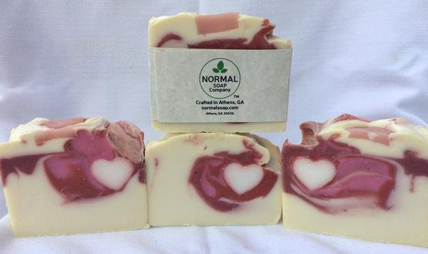 Love Spell Type Handmade Natural Soap with Aloe Vera and Cocoa Butter