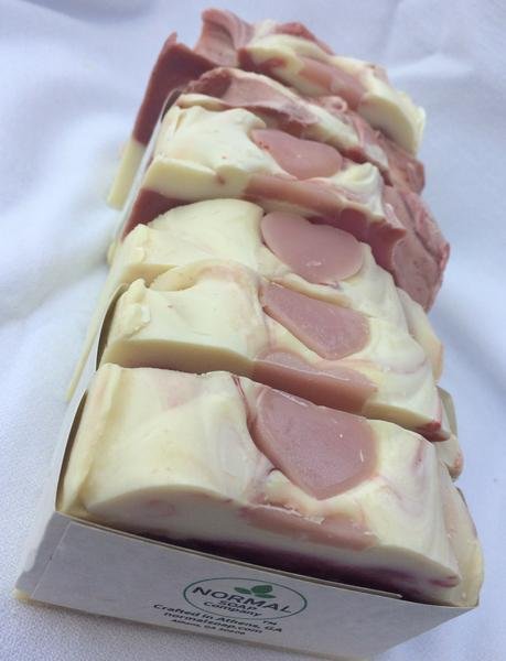 Love Spell Type Handmade Natural Soap with Aloe Vera and Cocoa Butter