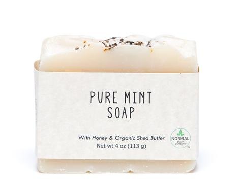 Pure Mint Soap featuring Shea Butter and Honey
